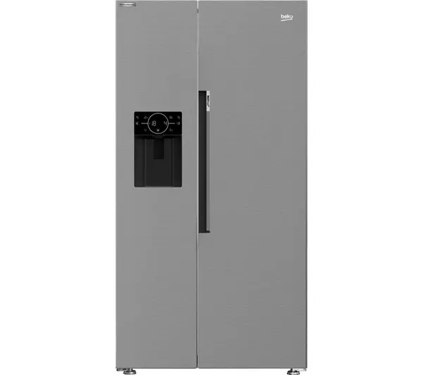 Image of Beko HarvestFresh ASP342VPS 571L Frost Free American Style Fridge Freezer