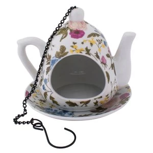 Image of My Botanical Garden Teapot Bird Feeder