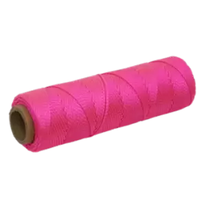Image of Sealey Braided Pink Nylon Brick Line - 76m