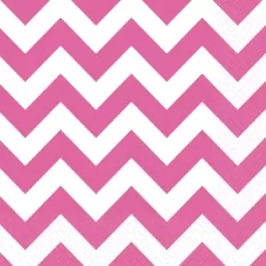 Image of Bright Pink Lunch Napkins