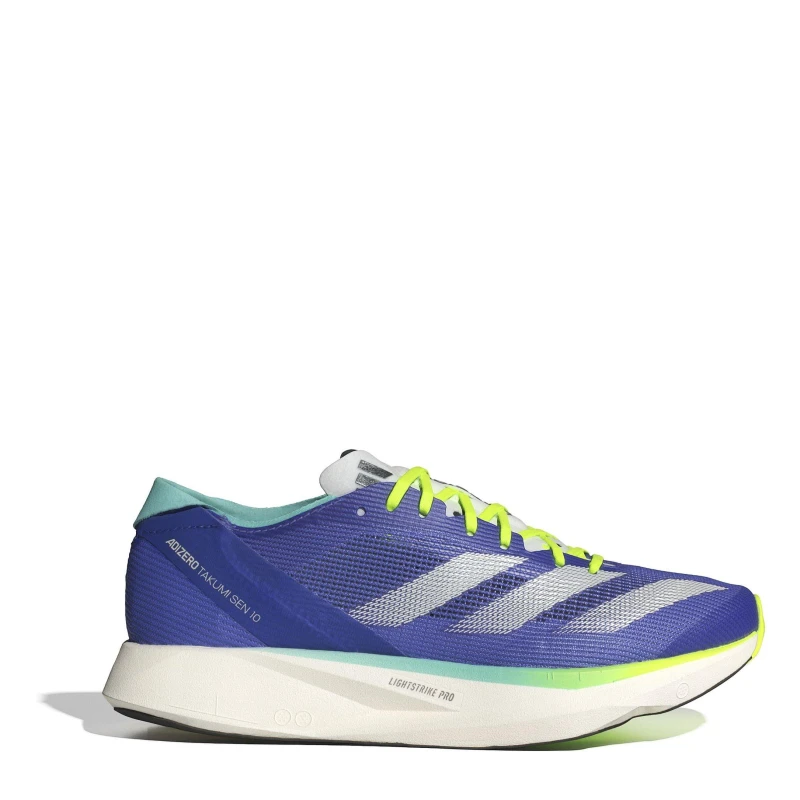 Image of adidas Adizero Takumi Sen 10 Womens Running Shoes Cobalt Blue female 3.5 (36)