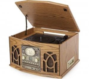 Image of Itek I60019 Classic 5-in-1 Music System Walnut
