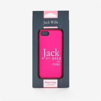 Image of Jack Wills Bwade iPhone 6/6S/7/8 Case - Magenta