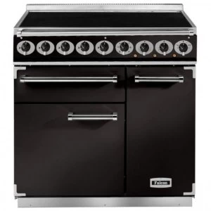 Image of Falcon F900DXEIBLC 81800 90cm Deluxe Induction Range Cooker - Black
