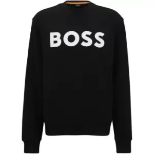 Image of Boss Webasic Crew Sweater - Black