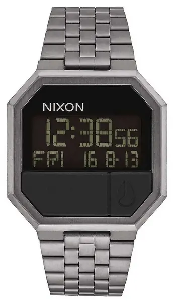 Image of Nixon A158-632-00 Re-Run All Gunmetal Digital Gunmetal Watch