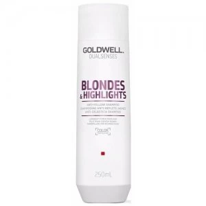 Image of Goldwell DualSenses Blondes&Highlights Anti-Yellow Hair Shampoo 250ml