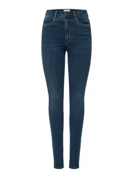 Image of ONLY Onlroyal Hw Skinny Fit Jeans Women Blue