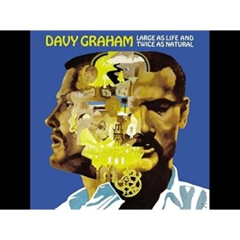 Image of Davy Graham - LARGE AS LIFE AND TWICE AS NATURAL Vinyl
