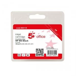 Image of 5 Star Office HP 903 Black Ink Cartridge