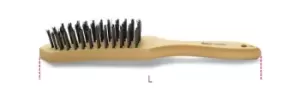 Image of Beta Tools 1737AC Steel Wire Brush 275mm 017370020