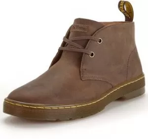 Image of Fatface Devon Borg Lined Leather Chukka Boots - Tan
