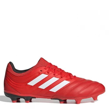 Image of adidas Copa 20.3 Football Boots Firm Ground - ActiveRed/Black