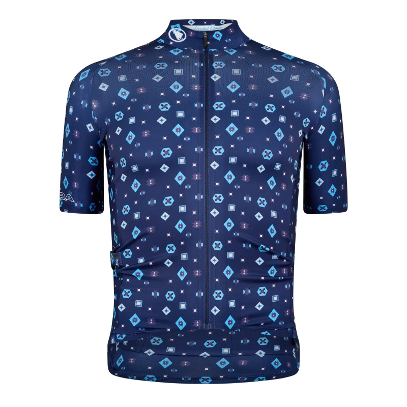 Image of Endura Supercraft S/S Jersey Ltd - Blue Blue S