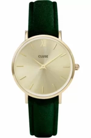 Image of Ladies Cluse Minuit Velvet Watch CL30040