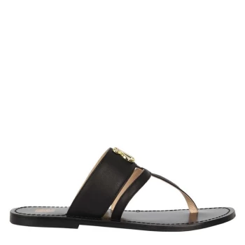 Image of Biba Flat Sandals - Black