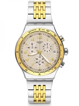 Image of Swatch Irony Casual Chic Two Tone Watch YVS467G