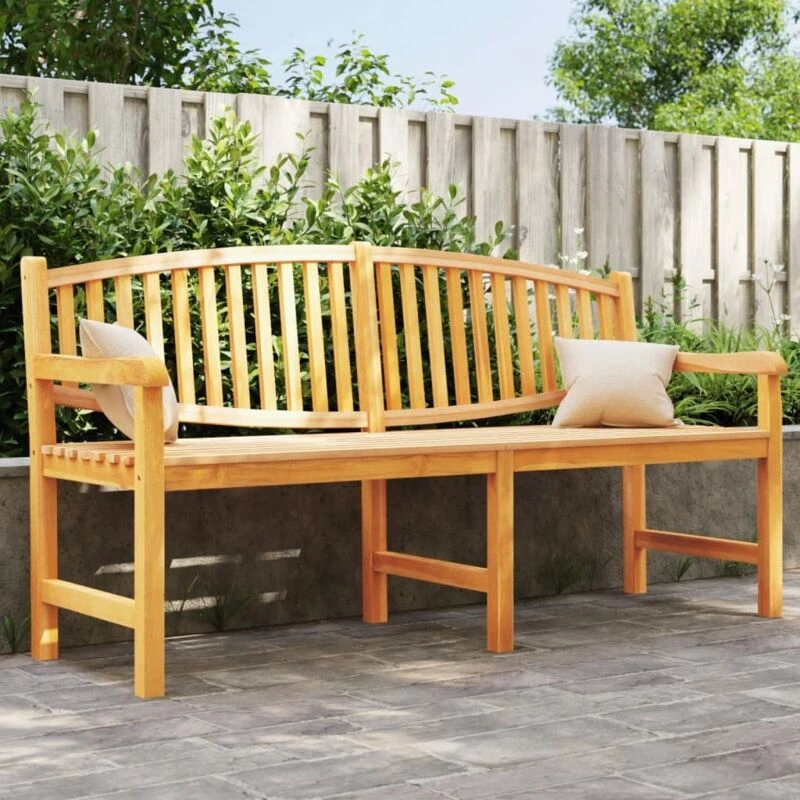 Image of VIDAXL Garden Bench 179.5x60x90cm Solid Teak Wood Vidaxl 8720845824723