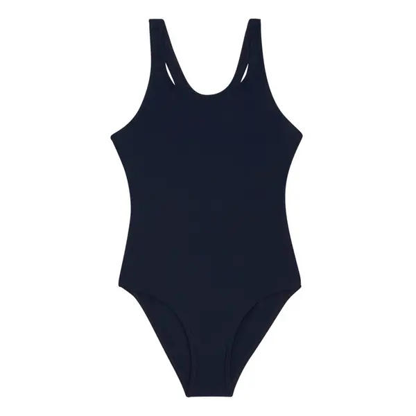 Image of Regatta Girls Katrisse Quick Dry One Piece Swimming Costume 13 Years - Waist 67-68cm (Height 153-158cm) NAVY RKM029G-540-13