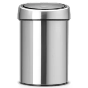 Image of Brabantia Touch Bin 3 Litre Matt Steel Fingerprint Proof