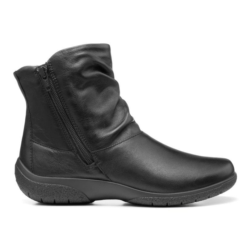 Image of Hotter Whisper Ankle Boots Wide Fit Black female 3 (36)