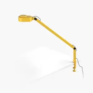 Image of Inviting Yellow Clip Lamp