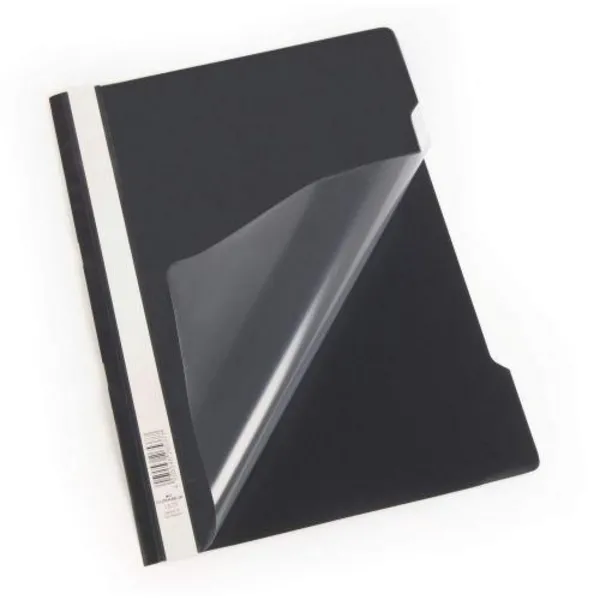 Image of Durable Clear View Project Folder Document Report File - 25 Pack - A4 DRBE252301