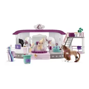 Image of Schleich Horse Club Sofia's Beauties Horse Beauty Salon Toy...