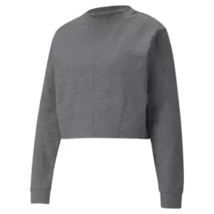 Image of Puma Training Cloud Crew Sweatshirt Womens - Grey