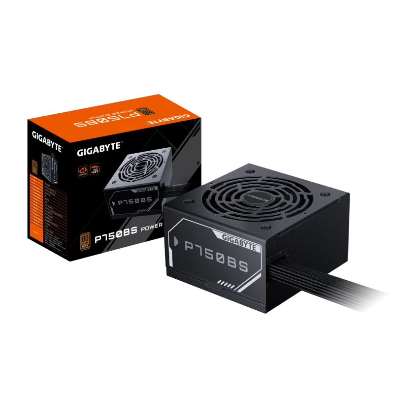 Image of Gigabyte GP-P750BS 750W 80+ Bronze Certified Power Supply - Black