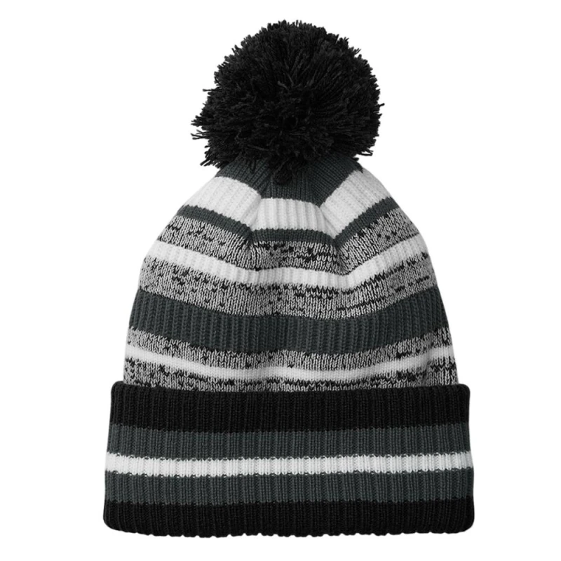 Image of Beechfield Mens Multi-Sport Fan Beanie in Black Male One Size