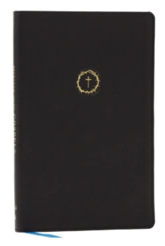 Image of Spurgeon and the Gospels: The Gospels with Devotions from Charles Spurgeon (NKJV, Black Leathersoft, Comfort Print) Leather / fine binding
