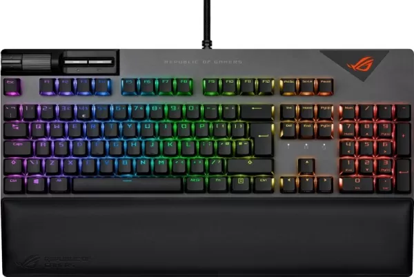 Image of Asus ROG STRIX Flare II Animate USB RGB Mechanical Gaming Keyboard NX RED PBT