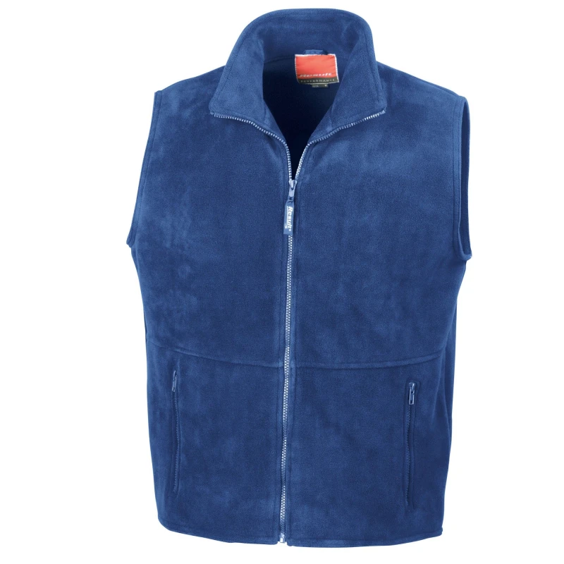 Image of Result Result Men Polartherm Body Warmer in Blue Size: Small Blue S Male 5063470721580
