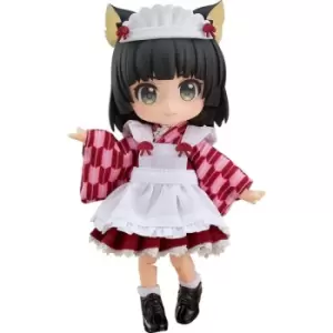 Image of Original Character Nendoroid Doll Action Figure Catgirl Maid: Sakura 14 cm
