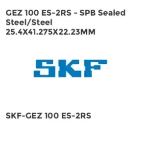 Image of GEZ 100 ES-2RS - SPB Sealed Steel/Steel 25.4X41.275X22.23MM