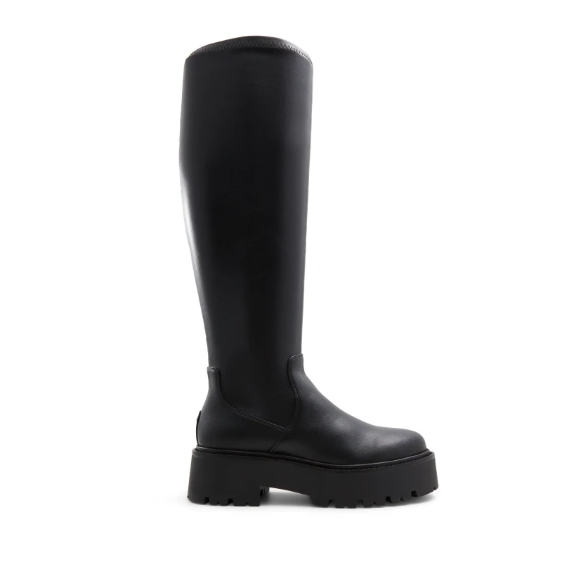 Image of Aldo Knee High Boots - Black 4
