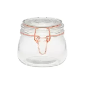 Image of Copper Wire Jar 0.5L, Transparent