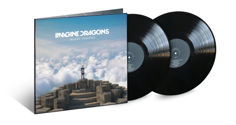 Image of Imagine Dragons Night Visions 10th Anniversary Edition 2LP Black unisex