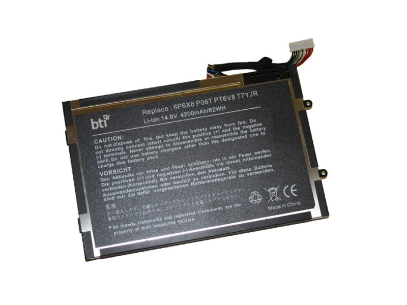 Image of BTI BTI DKK25 compatible 63Wh 4-cell battery for Alienware M11X R1 R3 M14X R1 R2 DKK25-BTI