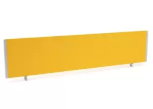 Image of Impulse/Evolve Plus Bench Screen 1800 Bespoke Senna Yellow Silver Frame