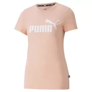 Image of Puma Essential Logo Tee Womens - Pink