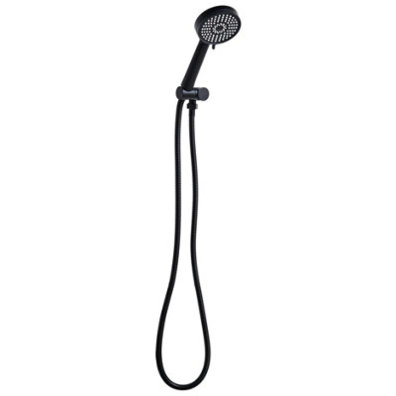 Image of Beliani Shower Head And Hose Kit Suripa 3-Function Black