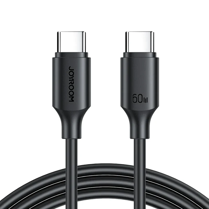 Image of JOYROOM S-CC060A9 USB cable USB 2.0 1m USB C Black