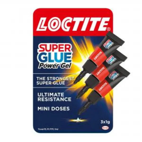 Image of Loctite Super Glue Mini Trio Power Gel 3x1g - 2642101 22567HK EXR22567HK