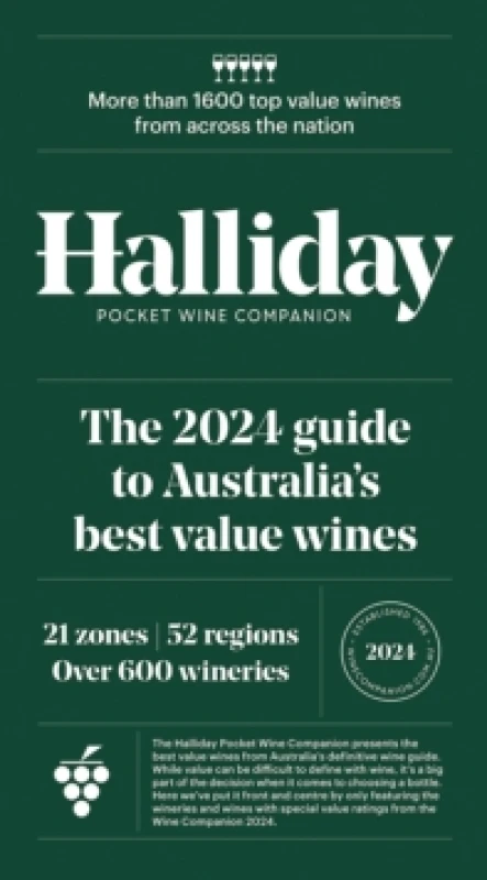 Image of Halliday Pocket Wine Companion 2024 : The 2024 Guide to Australia's Best Value Wines Hardback