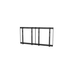 Image of Peerless DS-VW655-2X2 55" Black flat panel wall mount