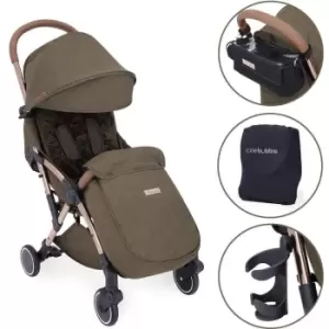 Image of Ickle bubba Globe Prime Stroller (Khaki on Rose Gold)