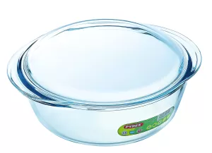 Image of Pyrex Essentials Round Casserole 2.2L + 0.8L