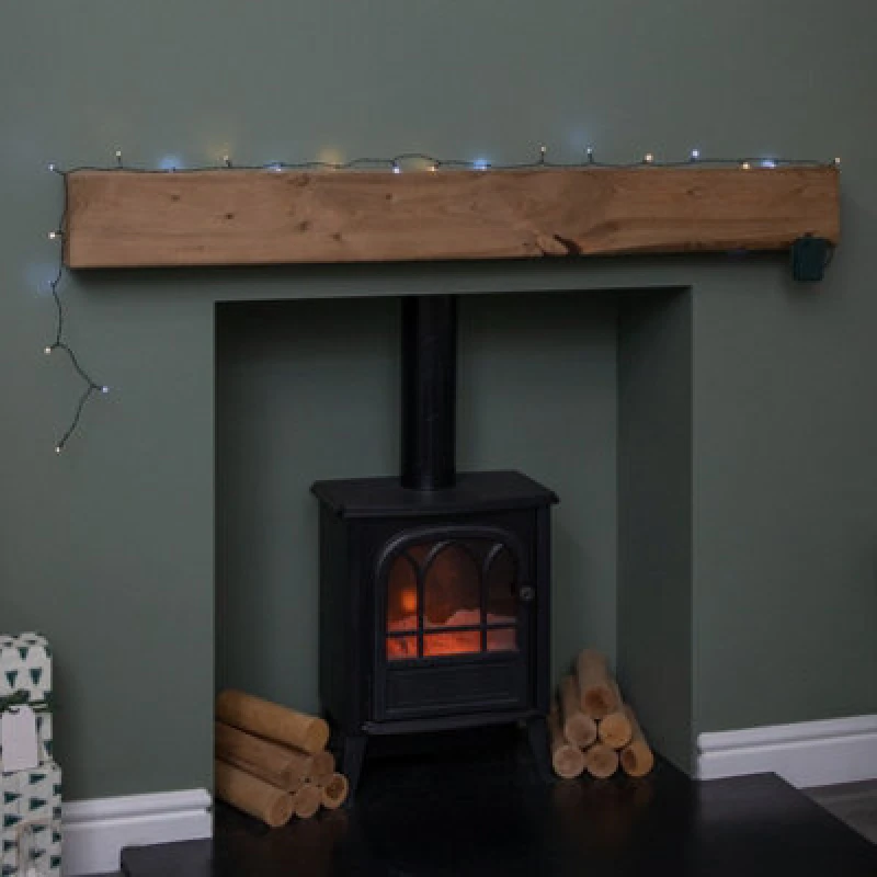 Image of 400 LED 40m Indoor Outdoor Christmas Multi Function Battery Operated String Lights with Timer in Cool & Warm White